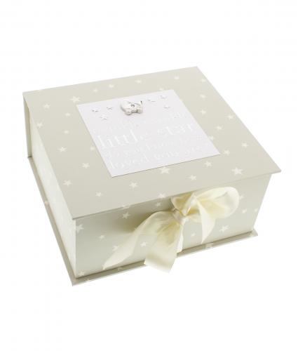 Twinkle Twinkle Keepsake Box, Baby Gift, Cancer Research UK