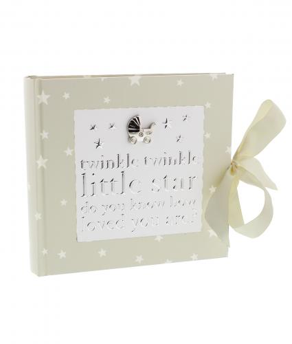 Twinkle Twinkle Photo Album, Baby Gift, Cancer Research UK