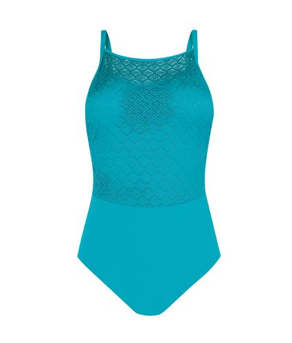 Amoena Brazil Pocketed Swimsuit in Jade