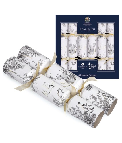 Tom Smith Premium Enchanted Forest 14" FSC Christmas Crackers - 6 Pack