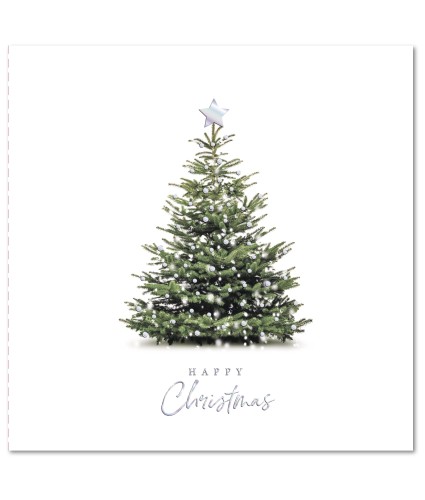Simple Tree Christmas Cards - Pack of 10