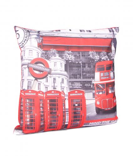 Cancer Research UK, London Bus Cushion