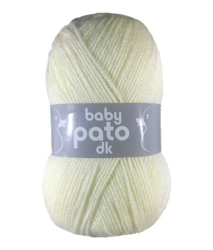 Cygnet Baby Pato DK Knitting Yarn in Cream 789