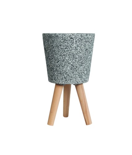 Granite Design Planter - 25cm