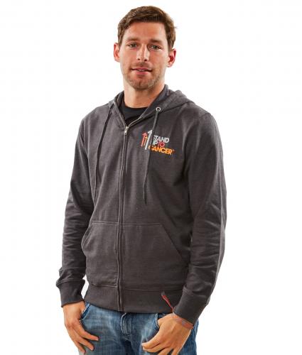Stand Up To Cancer Mens Grey Hoodie