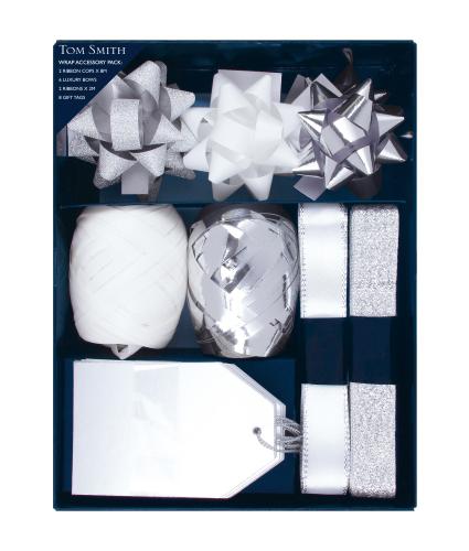 Silver & White Wrap Accessory Pack