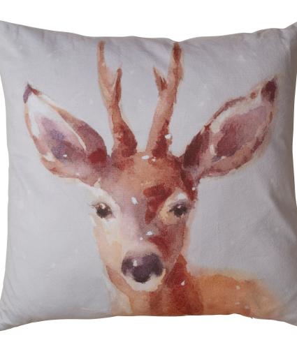 Large Reindeer Cushion