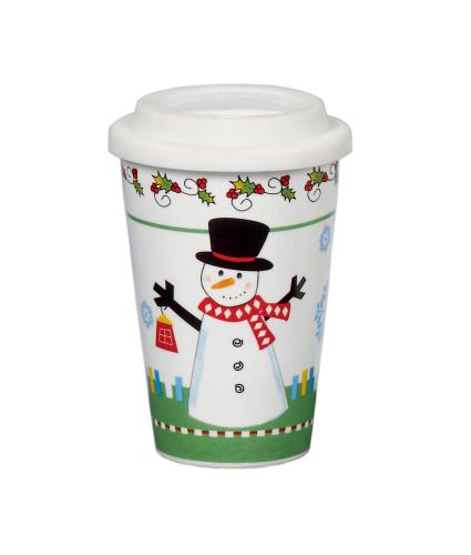 Snowman Travel Mug