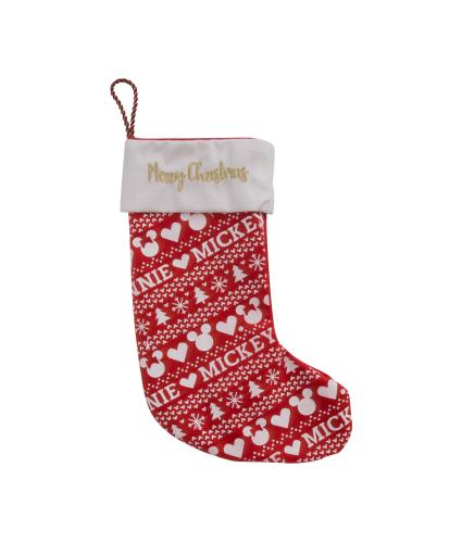 Disney Mickey Mouse & Minnie Mouse Christmas Stocking