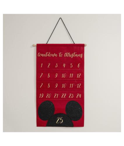 Disney Mickey Mouse Reusable Hanging Advent Calendar