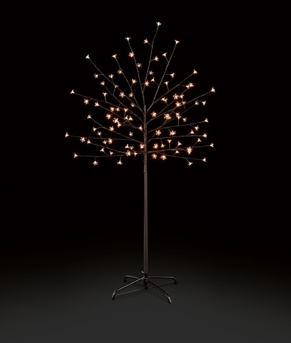 Premier 1.5m LED Lit Cherry Blossom Tree with Timer - Warm White