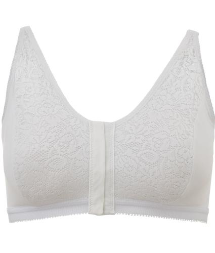 Trulife Charlotte Pocketed Softcup Bra in White