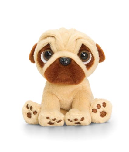 Keel Toys Pugsley The Pug Soft Toy
