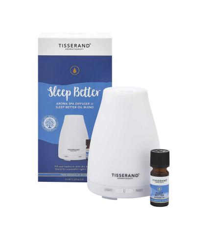 Tisserand Sleep Better Aroma Spa Diffuser & Fragrance Oil