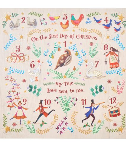 On The First Day... Christmas Cards - Pack of 10