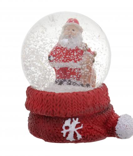 Mini Santa Water Globes Cancer Research UK Christmas Gift 