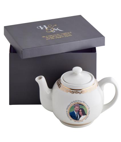 Harry and Meghan Royal Wedding China Teapot