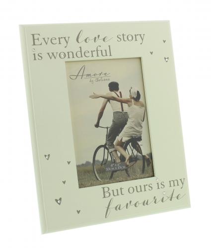 Every Love Story Frame, Wedding Gift, Cancer Research UK