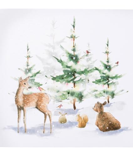 Winter Woodland Christmas Cards - Pack of 10