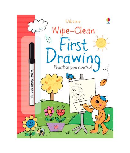 Wipe-Clean First Drawing Book