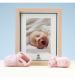 Wood Effect With Teddy Frame, Baby Gift, Cancer Research UK