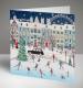 City Scene in Winter Christmas Cards, Pack of 20