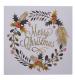 Gold Wreath Christmas Cards - Pack of 10