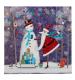 Santa and Snowman Christmas Cards - Pack of 10