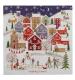 Village In Winter Welsh Christmas Cards - Pack of 10