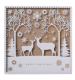 Two Sparkly Reindeer Christmas Cards - Pack of 20