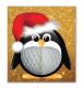 Pulp Pop Up Penguin Christmas Card