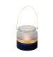 Gold Stripe Small Candle Holder