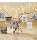 Gold Sparkle Trees Welsh Christmas Cards - Pack of 10 Insitu
