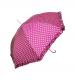 Pink Polka Dot Frill Walker Umbrella, Home & Accessories, Cancer Research UK