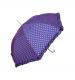 Purple Polka Dot Frill Walker Umbrella, Home & Accessories, Cancer Research UK