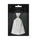 Silver and White Gift Tags, Pack of 6