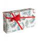 4m Contemporary Foliage Rolled Gift Wrap