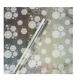 Tom Smith Silver Snowflake Sparkle Wrapping Paper