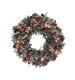 LED Red & White Berry Festive Wreath