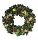 LED Lit Eucalyptus Christmas Wreath