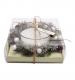 Fig & Wood Sage Wreath Candle Centrepiece