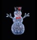 Premier 74cm LED Lit Snowman Decoration