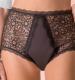 Confitex Reusable Incontinence Full Brief in Black Lace