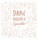 Shine Bright & Sparkle Greetings Card