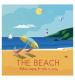 The Beach Greetings Card