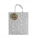 Christmas Wishes Grey & Gold Medium Gift Bag 2