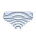 Amoena Kim Nautical Bikini Brief in White/Blue