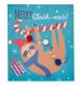 Merry Slothmas Christmas Cards - Pack of 6