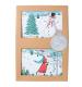 Santa & Snowman Duo Recyclable Christmas Cards - Pack of 16