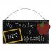 Cancer Research UK Online Shop, Thank You Teacher Gifts, Wall Plaque – My Teacher Is Special 